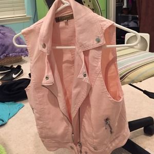 Pink vest