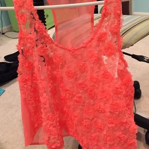 Flower tank top