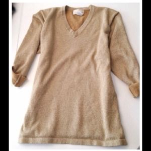Gold Sparkly Sweater