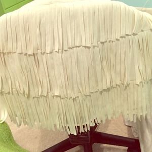White skirt