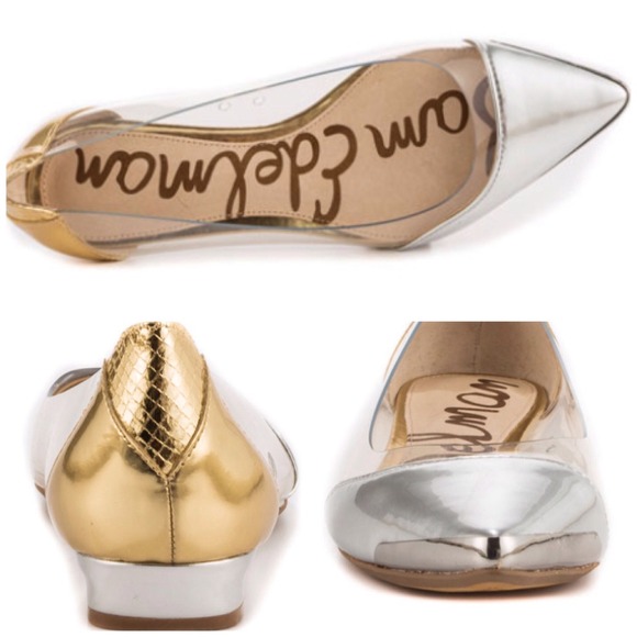 Sam Edelman Shoes - 1 HOUR SALE❗️Sam Edelman PVC Pointed Toe Flats