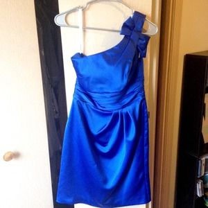 Royal Blue Party Dress