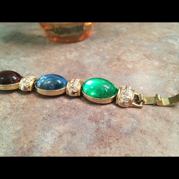 Vintage Park Lane Multi Color Bracelet - Picture 2 of 4