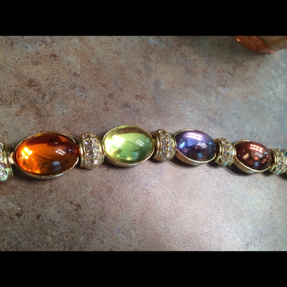 Vintage Park Lane Multi Color Bracelet - Picture 3 of 4