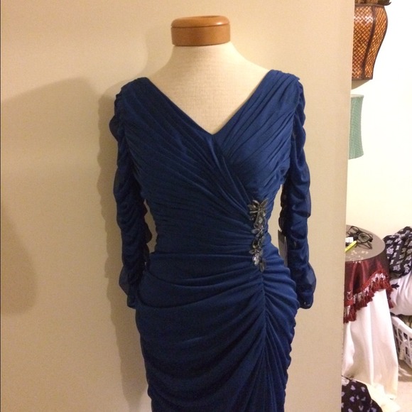 Blue Evening Gown
