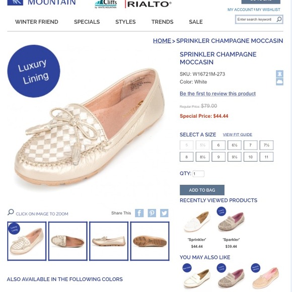 2 pairs of White Mountain driving moccasins.