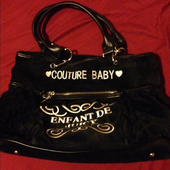 authentic Juicy Couture Diaper Bag