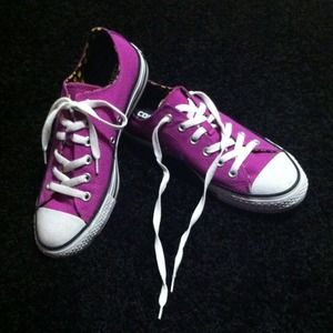 Purple Converse