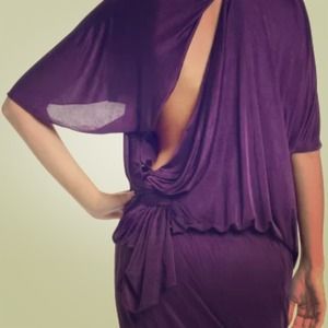 BCBGMaxAzria Runway Jersey Draped Dress Size 0