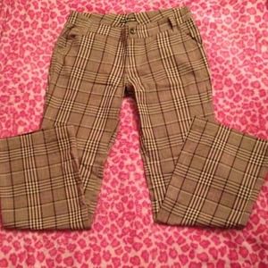 Plaid pants