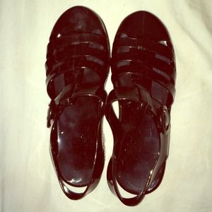 American Apparel Jelly Shoes