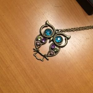 Owl necklace