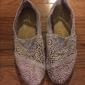Toms shoes, size 7. Worn only a few times.