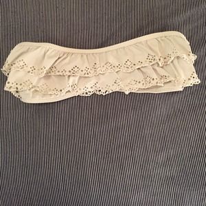 Abercrombie bandeau bathing suit top