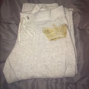 Terry cloth juicy sweats