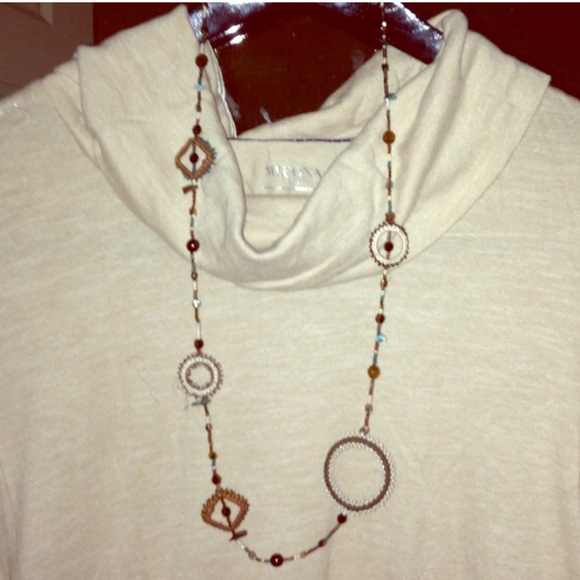 Circles & Squares Necklace - Picture 1 of 3