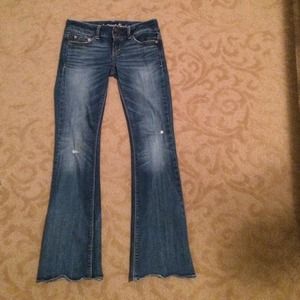 American eagle artist jeans size 00