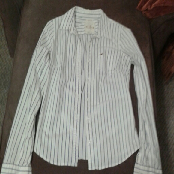 Hollister long sleeve button up