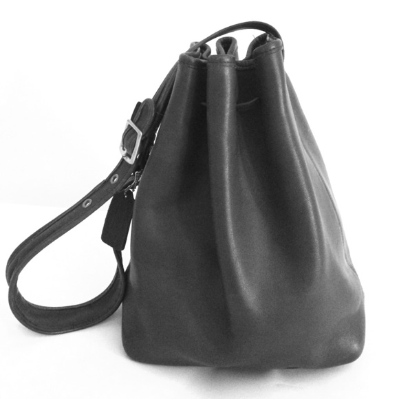 Vintage leather coach purse