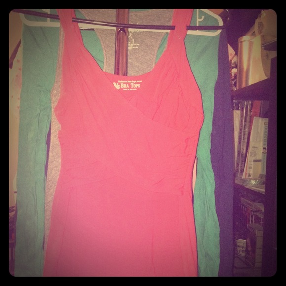 Cross front dress