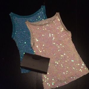 Sequined Tank Top