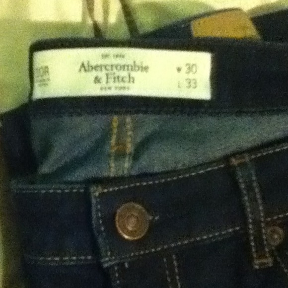 Abercrombie & Fitch jeans dark wash