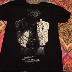 Mitch lucker tshirt