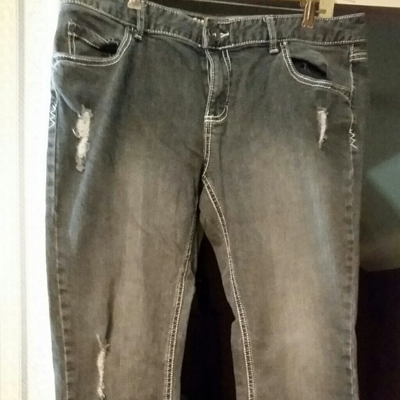 Skinny jeans/jacket bundle