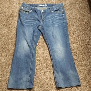 Used Seven7 jeans. Size 22 with diamonds.