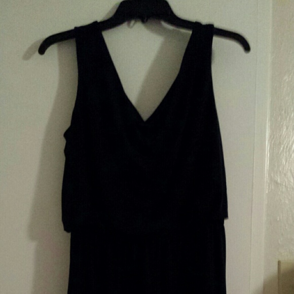 Navy blue dress