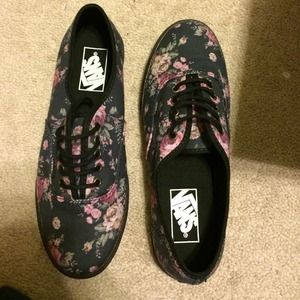 Floral Vans