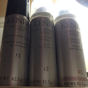 NEVER USED $100 OFF 6 PIECE BUNDLE KENRA PRODUCTS