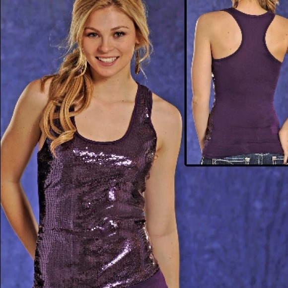 purple shimmer!! NWOT