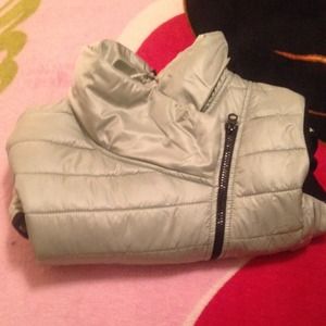 NWT Grey Puffy Jacket