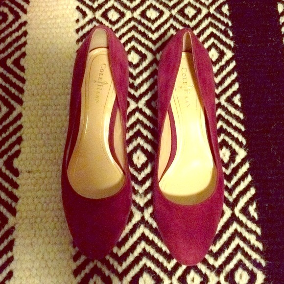 Cole Haan Chelsea Lo Flared Pump Winery