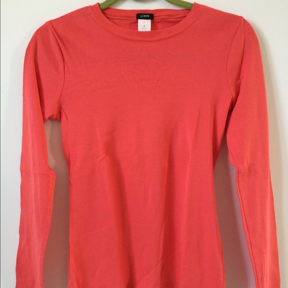 J.Crew red long sleeved shirt - Picture 1 of 3