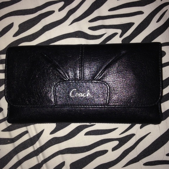 Brand New Black Coach Wallet