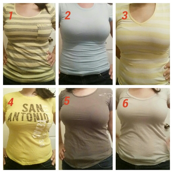 Six Shirt Bundle Set - Picture 2 of 4