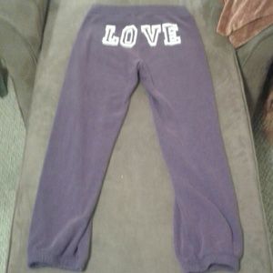 Purple capri sweats