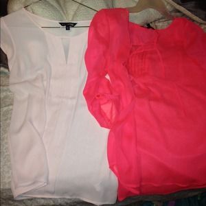 Two medium shirts from express