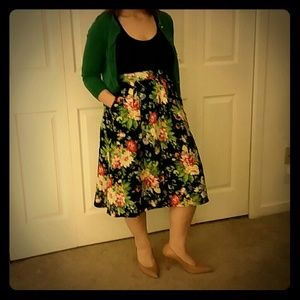 Sweet rain flower skirt