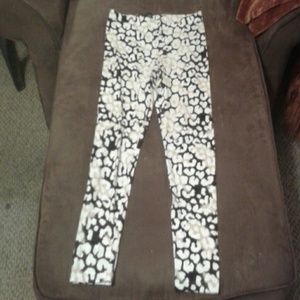 Leopard print leggings