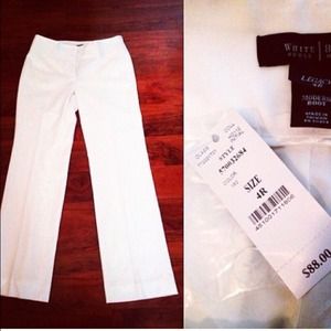 White Dress Pants WHBM
