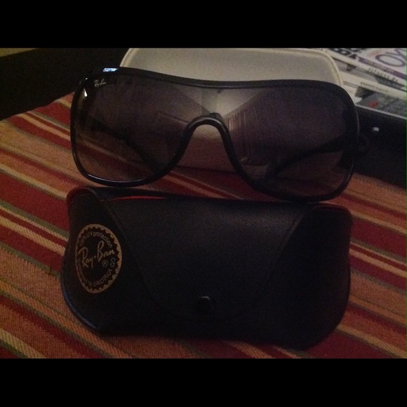 Ray Ban shield sunglasses