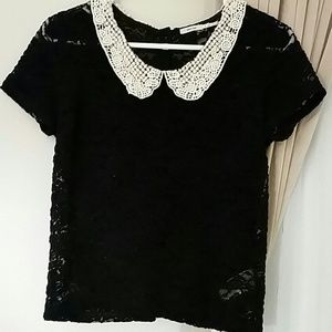 Urban outfitters lace shirt