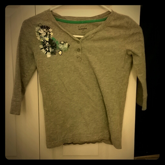 Kids Old navy 3 quarter sleeve top