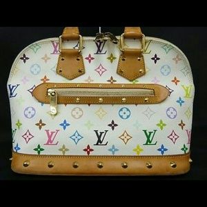 Authentic Louis Vuitton Monogram Multicolor Alma