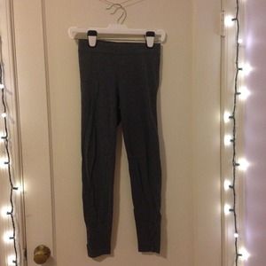 SOLD PINK heather grey legging