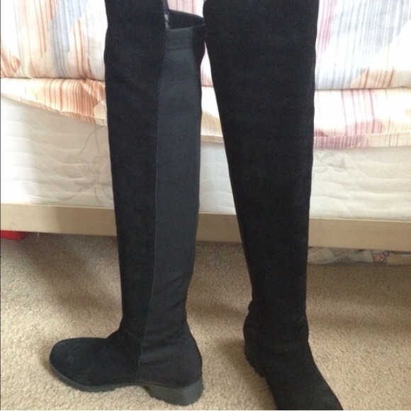 Mixed texture boots - Picture 4 of 4