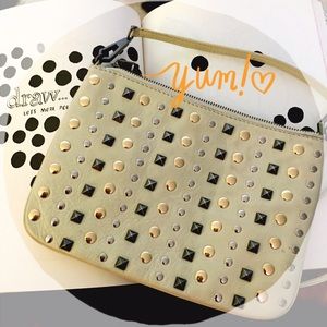 RMinkoff studded crossbody/swingpack